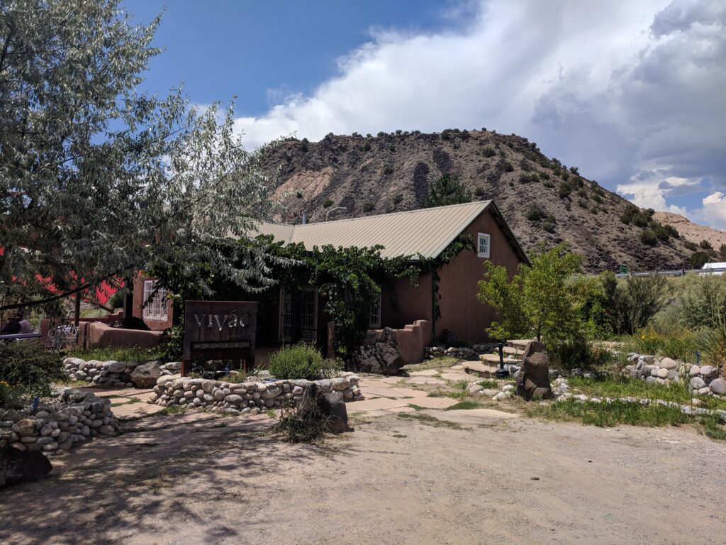 Vivac Winery in Dixon, New Mexico in July 2018.