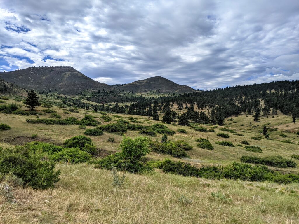 Heil Valley Ranch, as seen from the Picture Rock Trail in Lyons, CO.