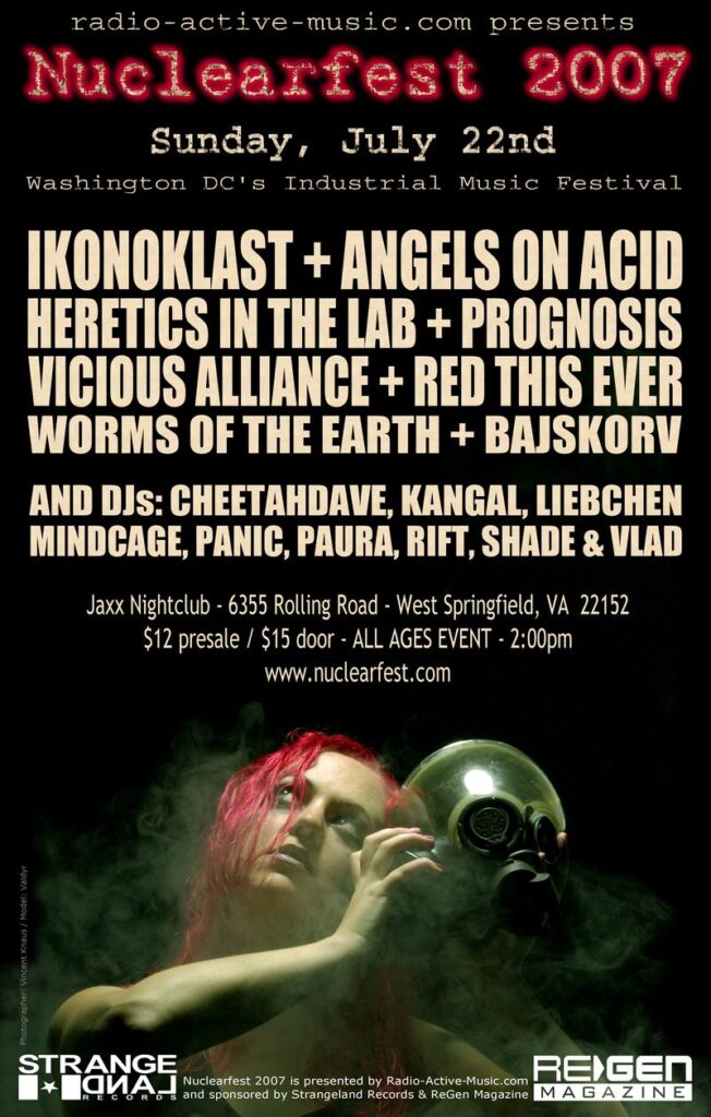 Poster design for Nuclearfest 2007
