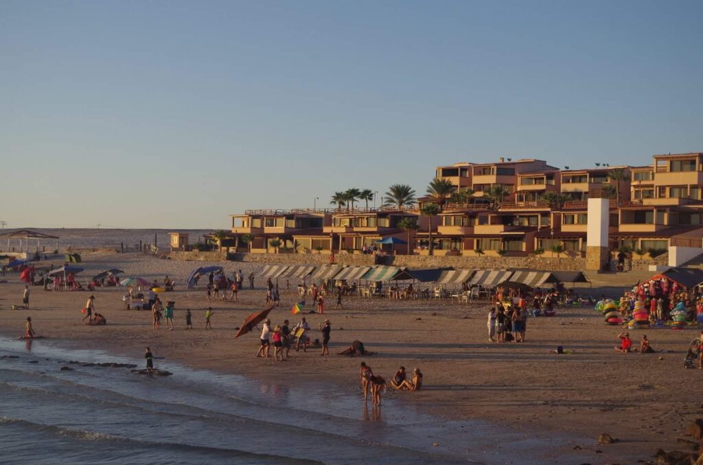 Playa Hermosa Beach, Puerto Peñasco, Senora, Mexico.