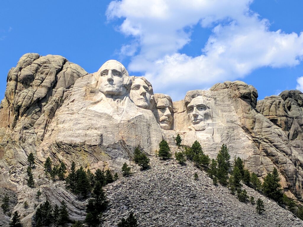 Mount Rushmore.