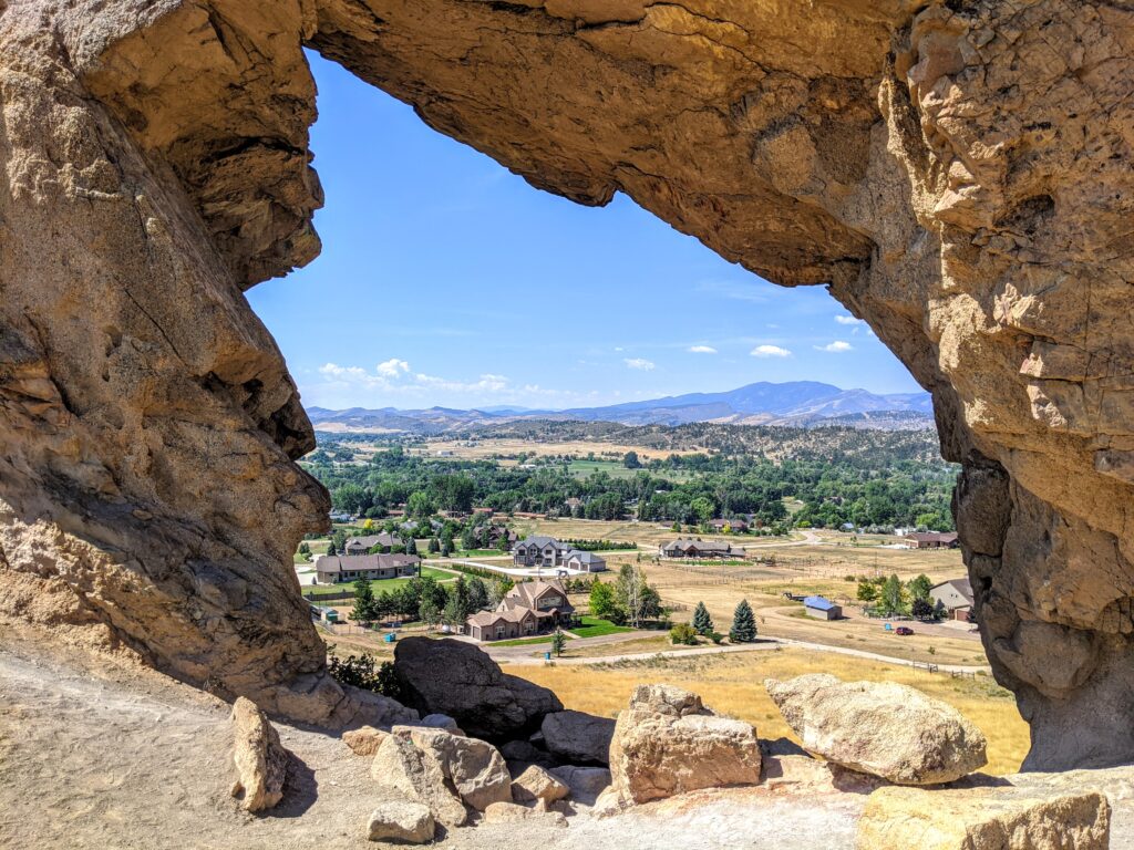 Devil's Backbone Keyhole in Loveland, CO.