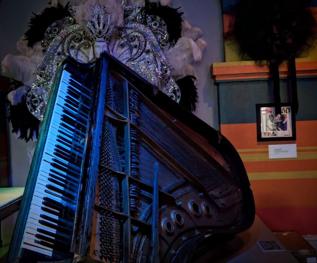 Fats Domino's piano.