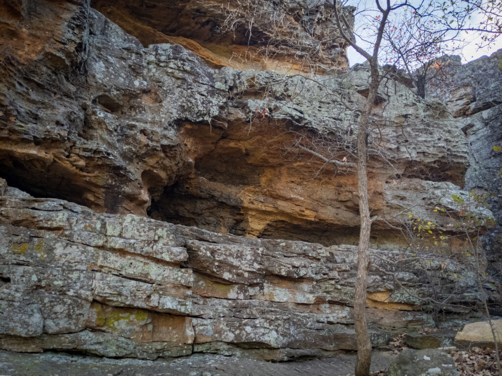 Penitentiary Hollow at Lake Mineral Wells State Park, Texas.