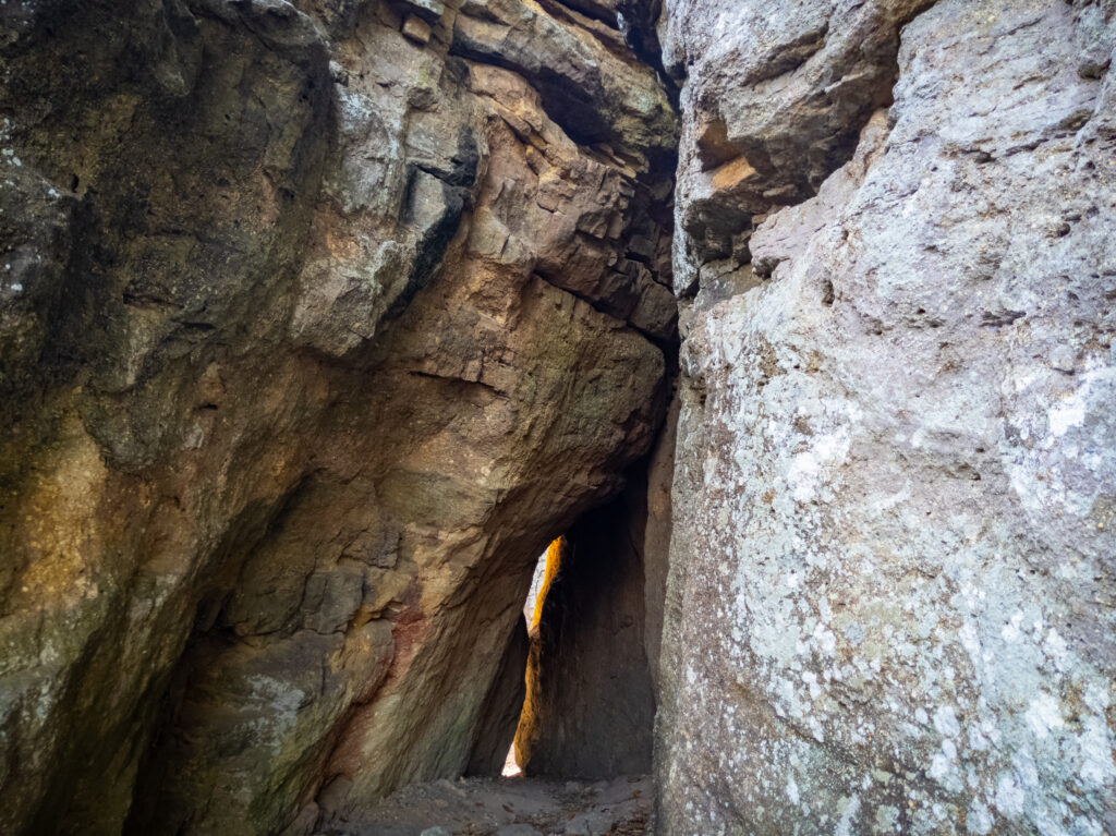 Penitentiary Hollow at Lake Mineral Wells State Park, Texas.