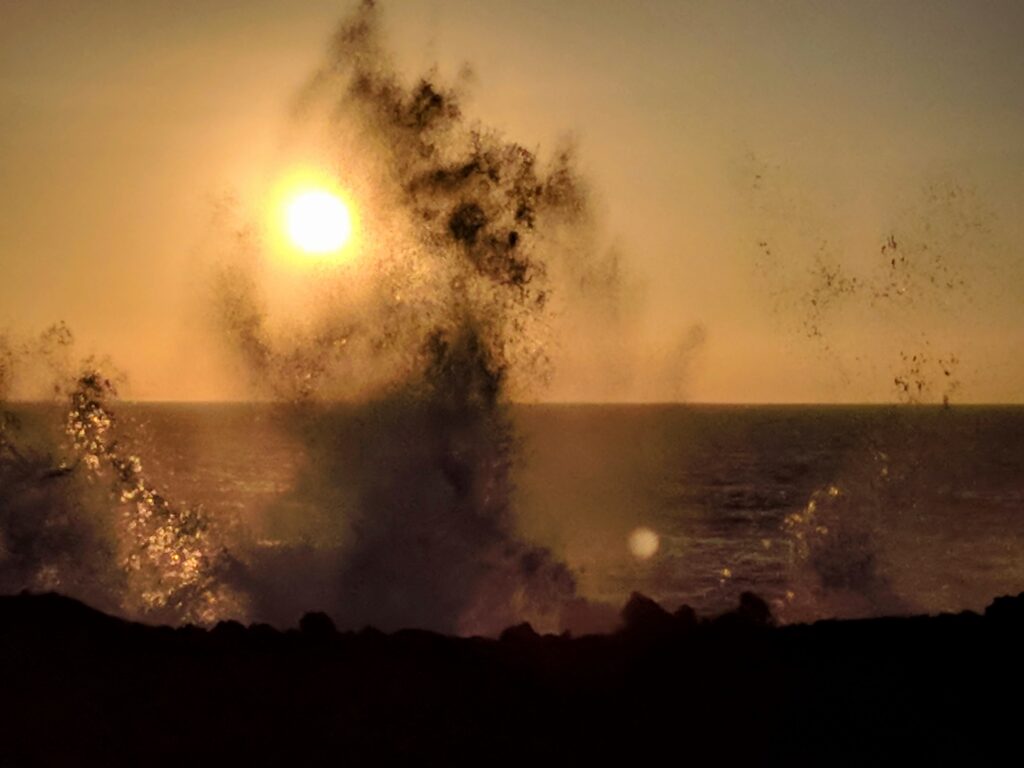 Waves at the End of the World, Hawaii.