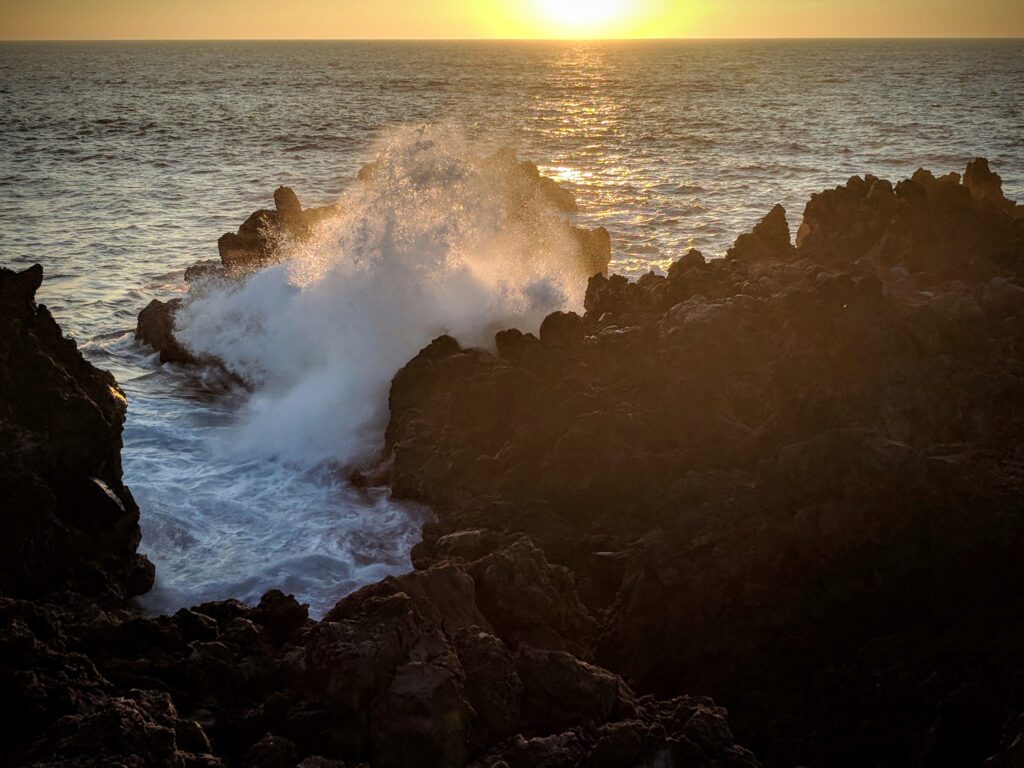 Waves at the End of the World, Hawaii.