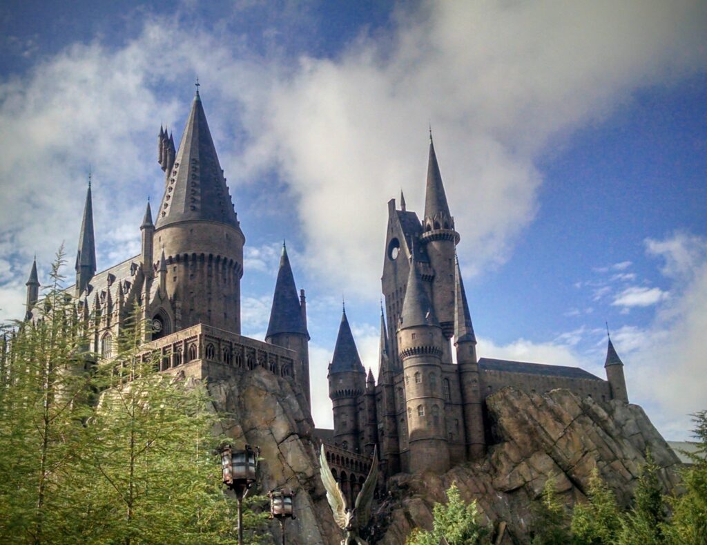 Harry Potter World at Universal Studios, Florida.