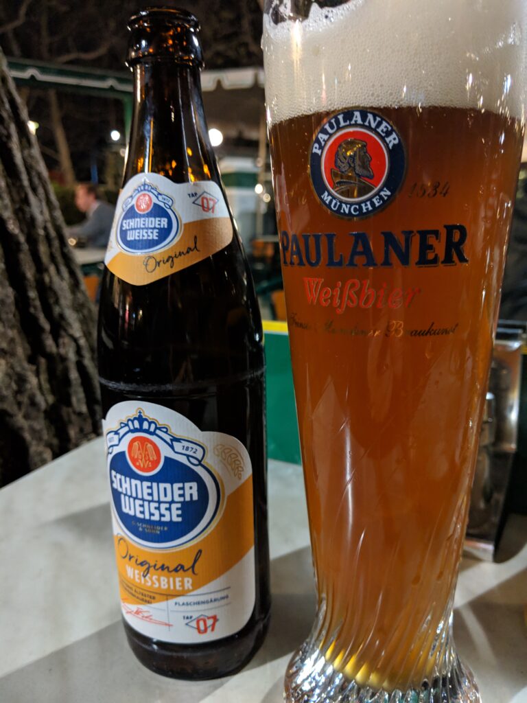 Beer in Vienna, Austria.